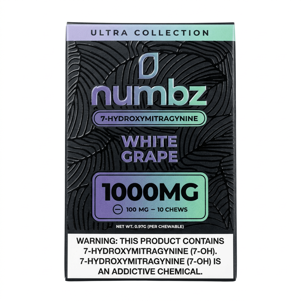 Numbz 7 - OH Tablets (1000mg - 10 Count) - 7OH.com