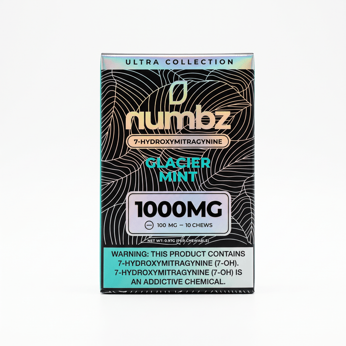 Numbz 7-OH Tablets (1000mg - 10 Count) - 7OH.com