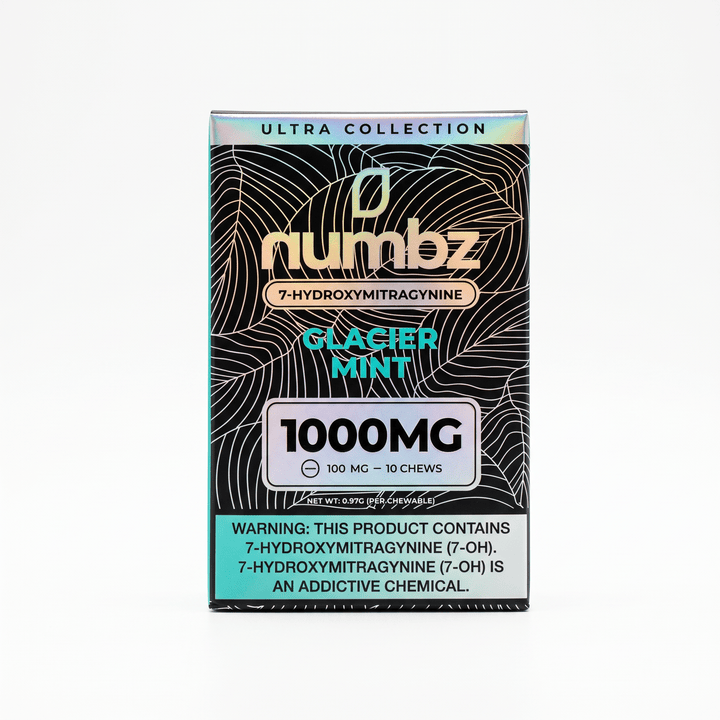 Numbz 7-OH Tablets (1000mg - 10 Count) - 7OH.com