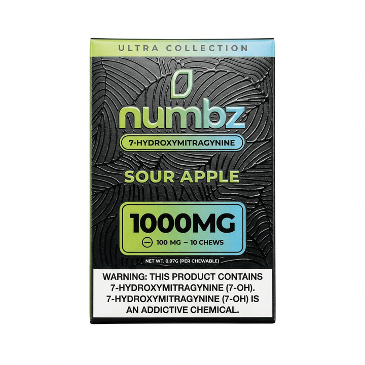 Numbz 7 - OH Tablets (1000mg - 10 Count) - 7OH.com