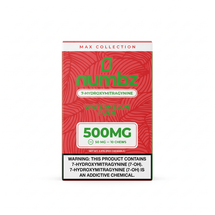 Numbz 7-OH Tablets (500mg - 10 Count) - 7OH.com