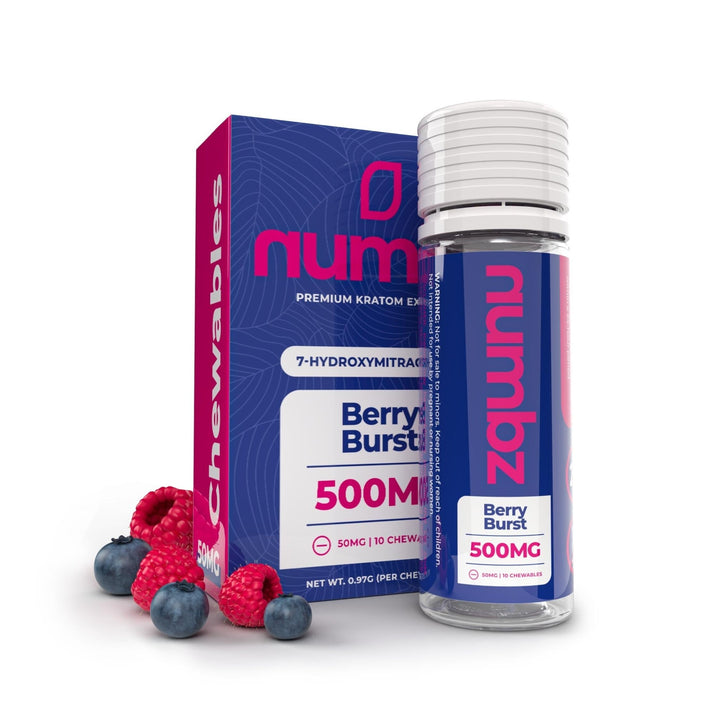 Numbz 7 - OH Tablets (500mg - 10 Count) - 7OH.com