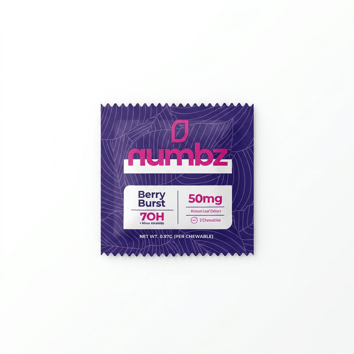 Numbz 7-OH Tablets (50mg - 2 Count) - 7OH.com