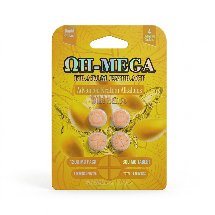OH-Mega MIT Tablets (1200mg - 4 Count) - 7OH.com