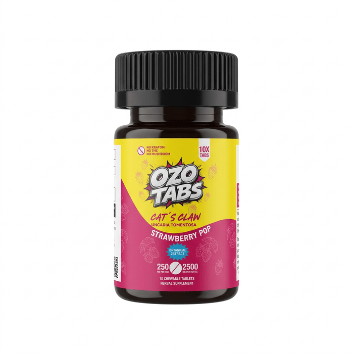 Ozo Tabs Cat's Claw Tablets (2500mg - 10 Count) - 7OH.com