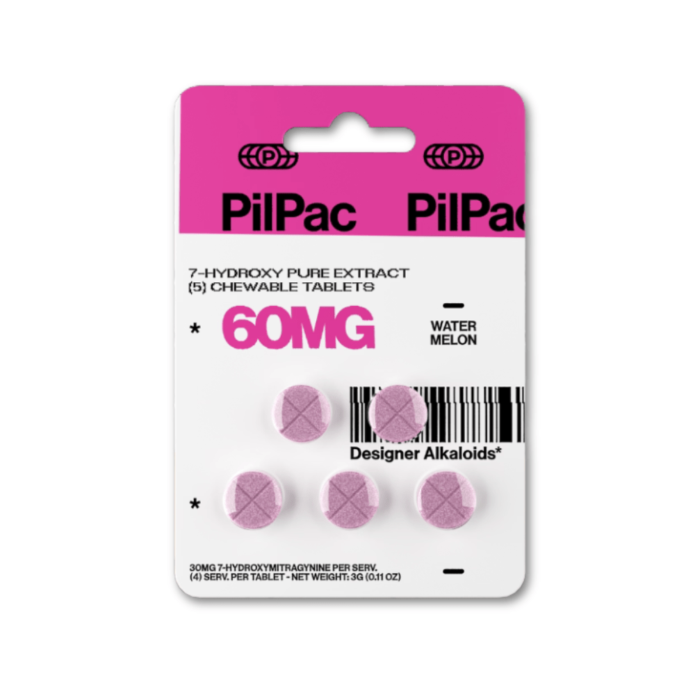 PilPac Designer 7-OH Alkaloid Tablets (300mg - 5 Count) | 7OH.com