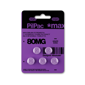 PilPac *Max Designer 7 - OH Alkaloid Tablets (400mg - 5 Count) - 7OH.com