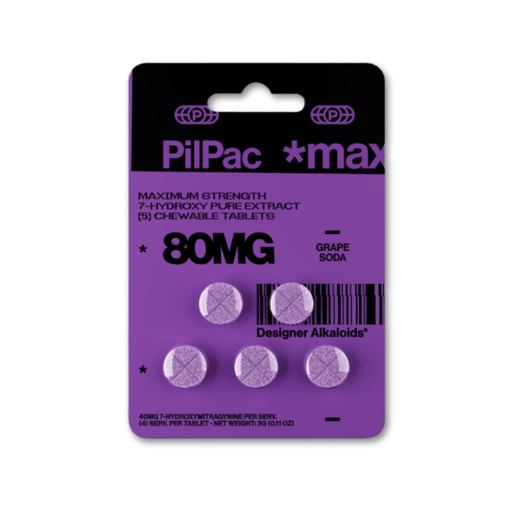 PilPac *Max Designer 7 - OH Alkaloid Tablets (400mg - 5 Count) - 7OH.com