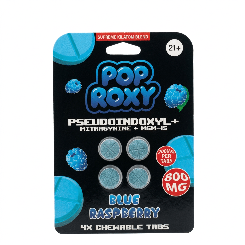 Pop Roxy Pseudo + MIT + MGM Tablets (800mg - 4 Count) - 7OH.com