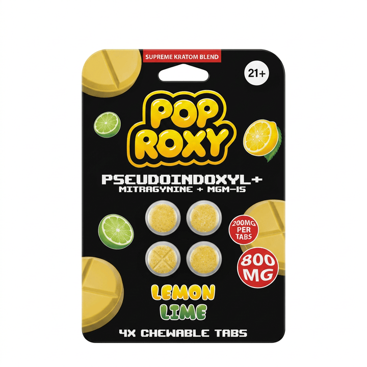 Pop Roxy Pseudo + MIT + MGM Tablets (800mg - 4 Count) - 7OH.com