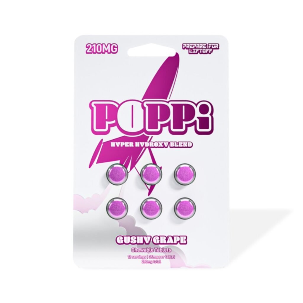 Poppi 7 - OH Tablets (210mg - 6 Count) - 7OH.com