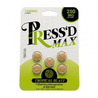 Press'd Max 7-OH Tablets (1250mg - 5 Count) - 7OH.com