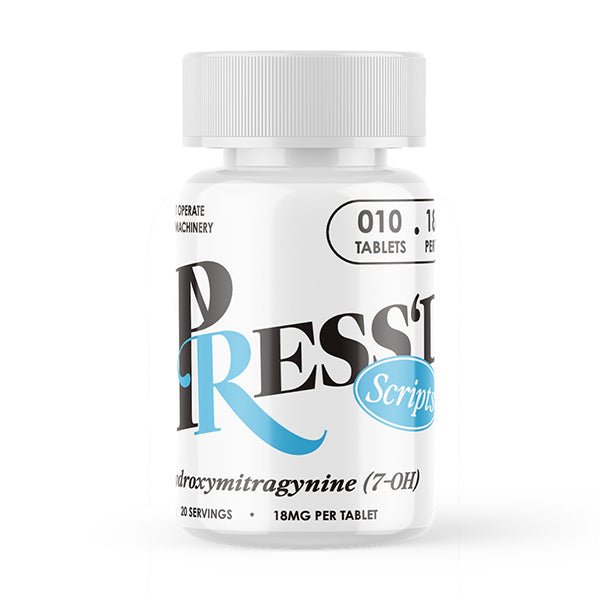 Press'd Scripts 7 - OH Tablets (180mg - 10 Count) - 7OH.com