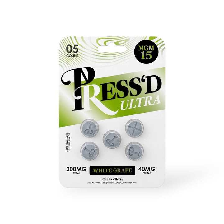 Press'd Ultra MGM Tablets (200mg - 5 Count) - 7OH.com