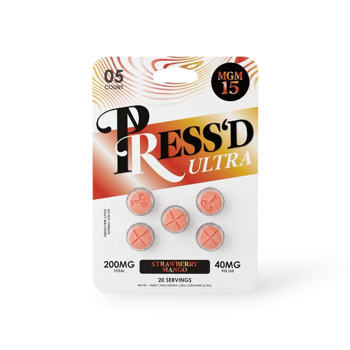 Press'd Ultra MGM Tablets (200mg - 5 Count) - 7OH.com
