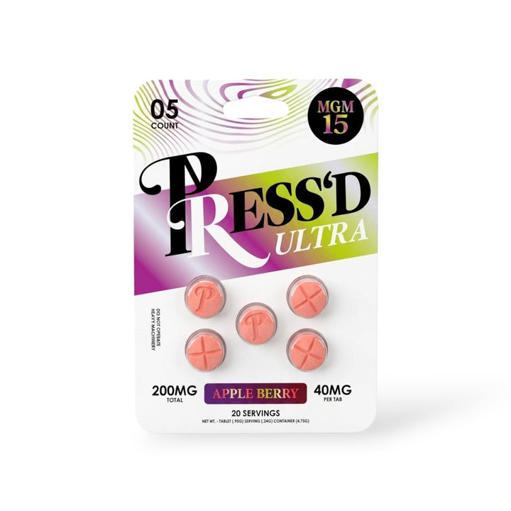 Press'd Ultra MGM Tablets (200mg - 5 Count) - 7OH.com