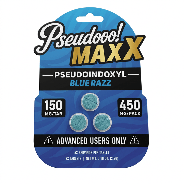 Pseudooo! Maxx Pseudo Tablets (450mg - 3 Count) - 7OH.com