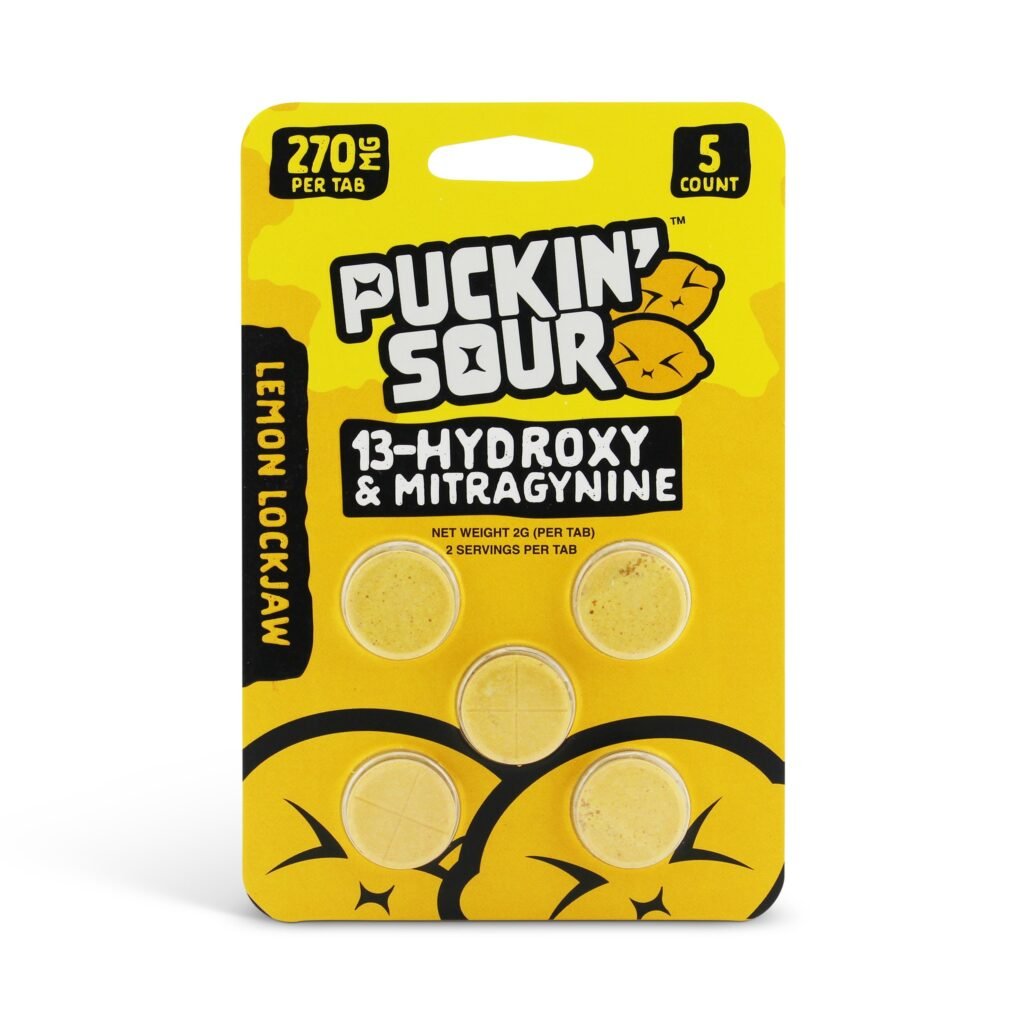 Puckin' Sour 13 - OH + MIT Tablets (1350mg - 5 Count) - 7OH.com