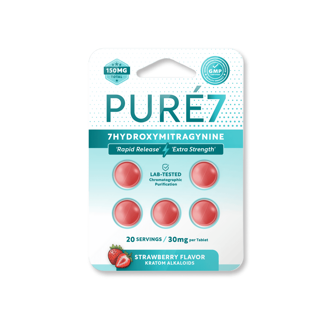 Pure7 7 - OH Tablets (150mg - 5 Count) - 7OH.com