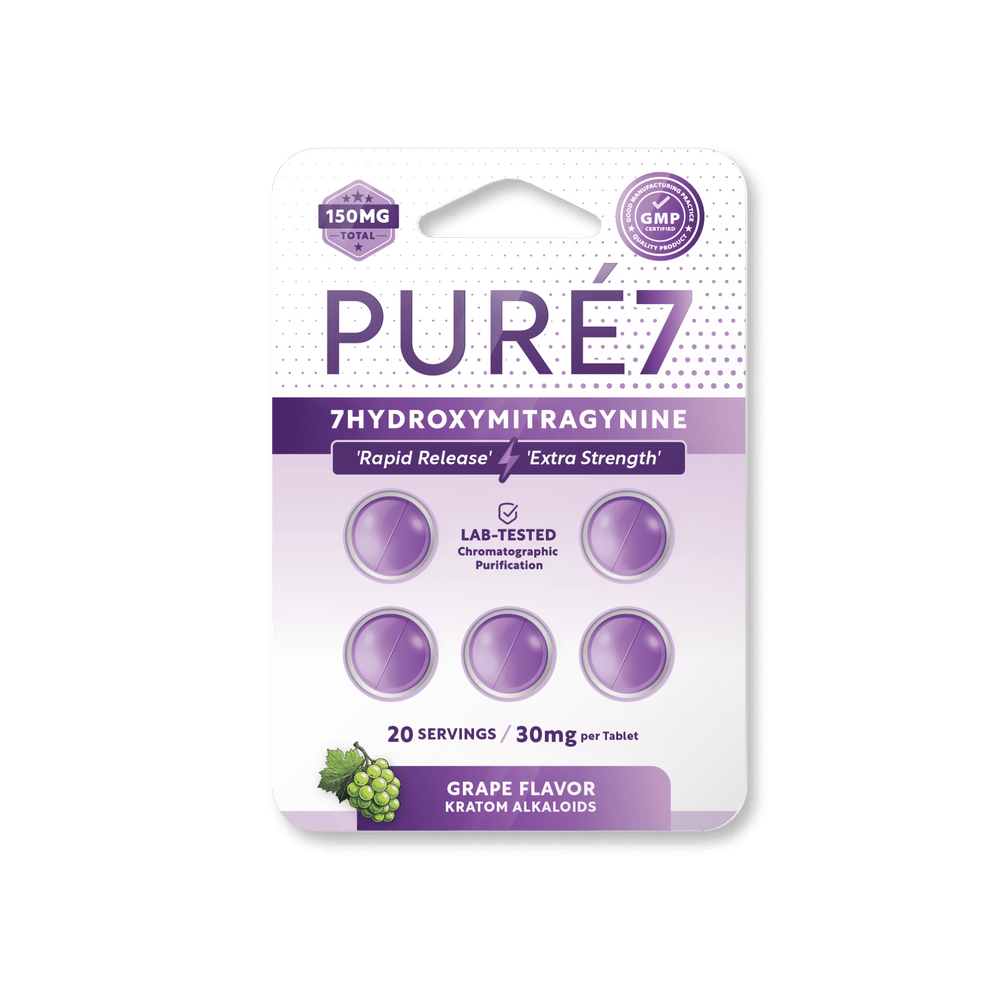 Pure7 7 - OH Tablets (150mg - 5 Count) - 7OH.com