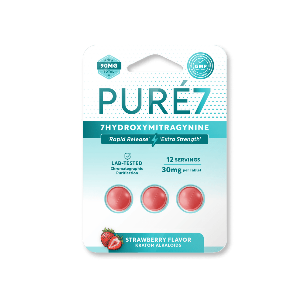 Puré7 7 - OH Tablets (90mg - 3 Count) - 7OH.com