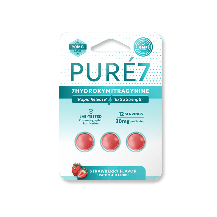 Puré7 7 - OH Tablets (90mg - 3 Count) - 7OH.com