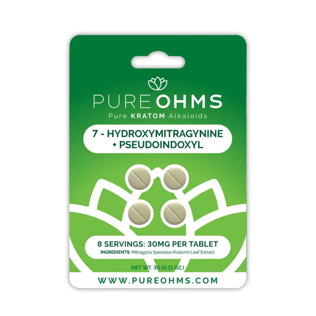 PureOhms 7 - OH + Pseudo Tablets (120mg - 4 Count) - 7OH.com