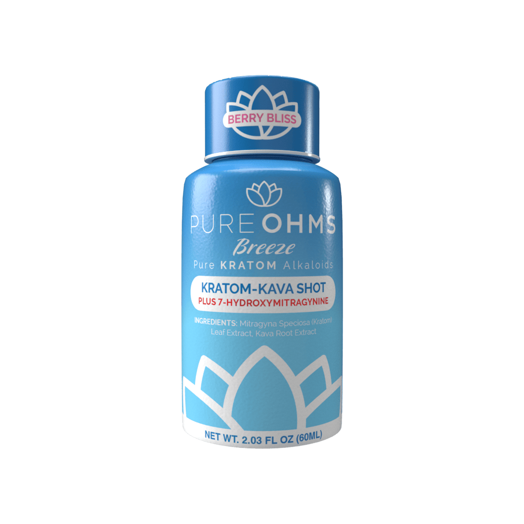 PureOhms Breeze 7 - OH + Kava Shot (125mg) - 7OH.com