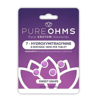 PureOhms Flavored 7 - OH Tablets (72mg - 4 Count) - 7OH.com