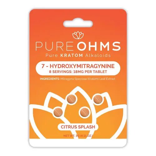 PureOhms Black 7-OH Tablets (30mg - 1 Count)