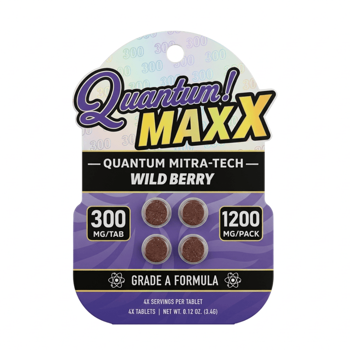 Quantum! Maxx Mitra-Tech Tablets (1200mg - 4 Count) - 7OH.com