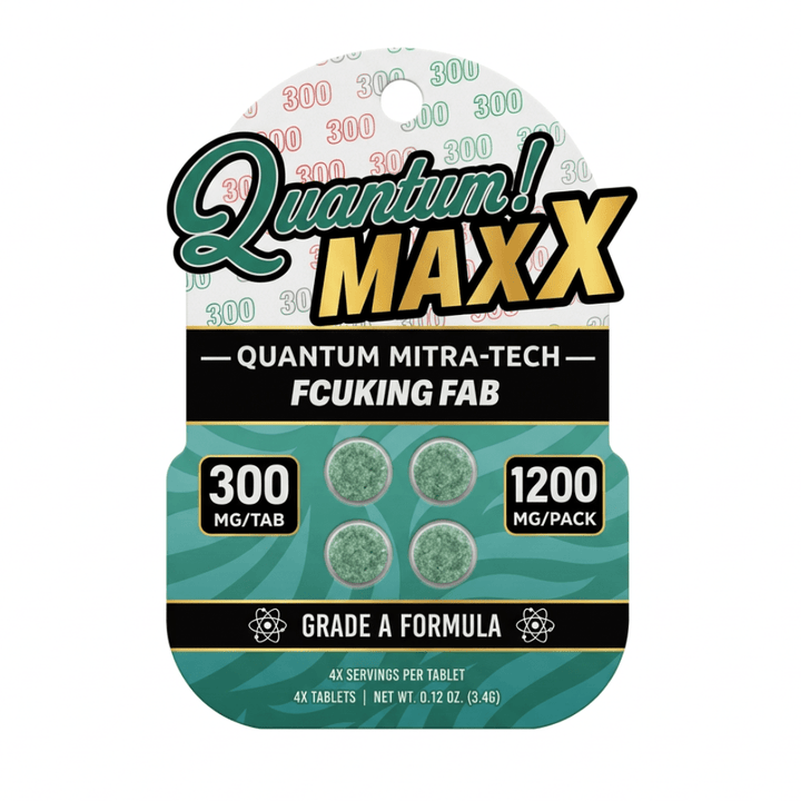 Quantum! Maxx Mitra-Tech Tablets (1200mg - 4 Count) - 7OH.com