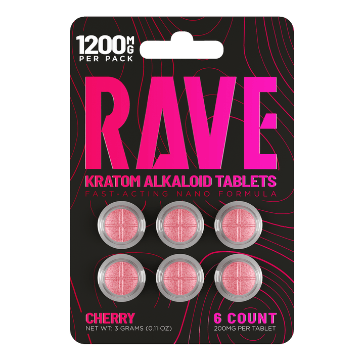 Rave Nano MIT Tablets (1200mg - 6 Count) - 7OH.com