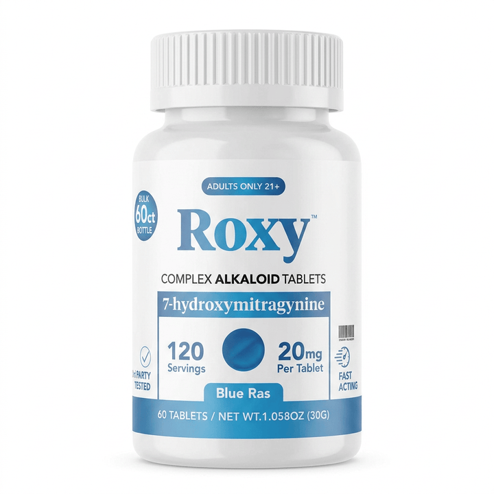 Roxy 7-OH Tablets (1200mg - 60 Count) - 7OH.com