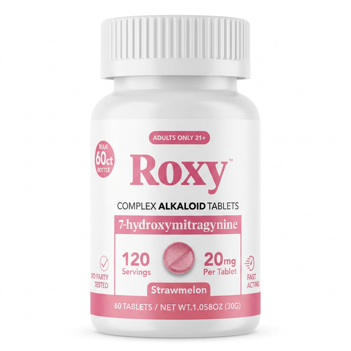 Roxy 7-OH Tablets (1200mg - 60 Count) - 7OH.com