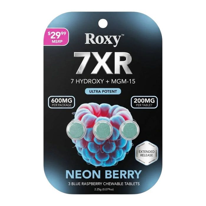 Roxy 7XR 7-OH + MGM Tablets (600mg - 3 Count) - 7OH.com