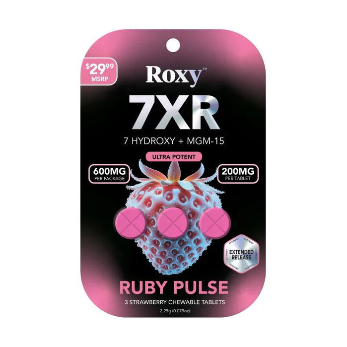 Roxy 7XR 7-OH + MGM Tablets (600mg - 3 Count) - 7OH.com