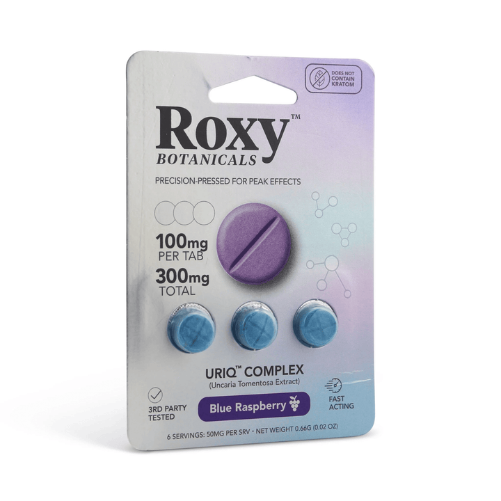 Roxy Botanicals Uriq Complex (Uncaria Tomentosa) Tablets (300mg - 3 Count) - 7OH.com