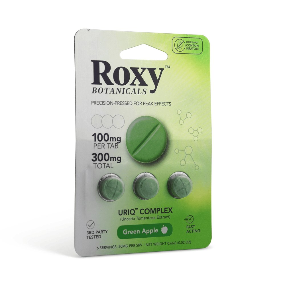 Roxy Botanicals Uriq Complex (Uncaria Tomentosa) Tablets (300mg - 3 Count) - 7OH.com