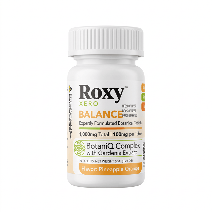 Roxy Xero BotaniQ Tablets (1000mg - 10 Count) - 7OH.com