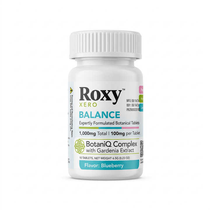 Roxy Xero BotaniQ Tablets (1000mg - 10 Count) - 7OH.com