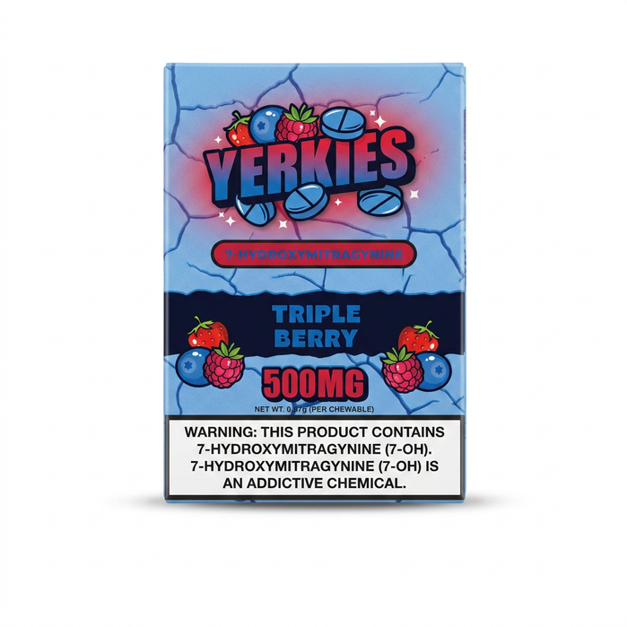 Yerkies 7-OH Tablets (500mg - 10 Count)