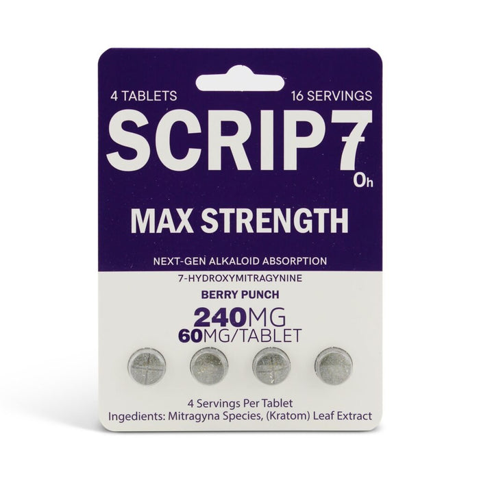 Scrip7 7 - OH Tablets (240mg - 4 Count) - 7OH.com