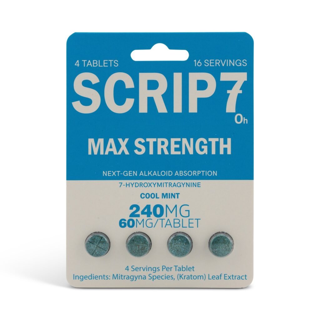 Scrip7 7 - OH Tablets (240mg - 4 Count) - 7OH.com