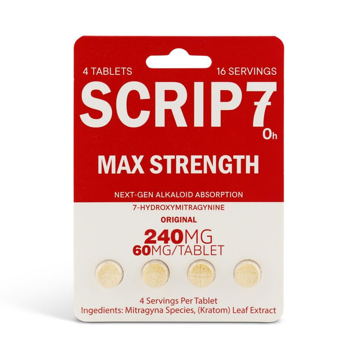 Scrip7 7 - OH Tablets (240mg - 4 Count) - 7OH.com