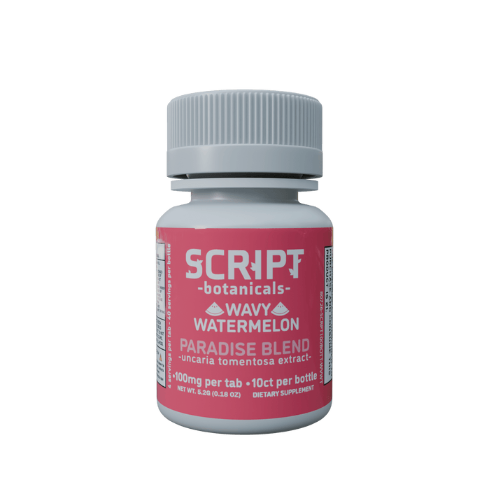 Script x Maui Labs Paradise Blend (Uncaria Tomentosa) Tablets (1000mg - 10 Count) - 7OH.com