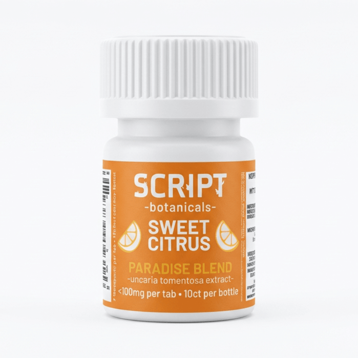 Script x Maui Labs Paradise Blend (Uncaria Tomentosa) Tablets (1000mg - 10 Count) - 7OH.com