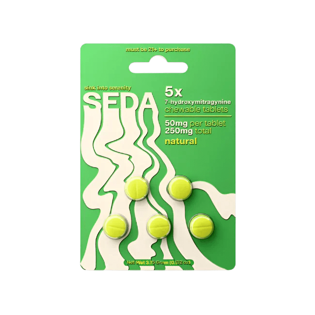 SEDA 7 - OH Tablets (250mg - 5 Count) - 7OH.com