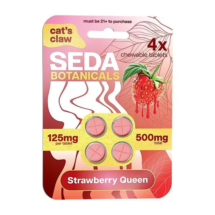 SEDA Botanicals Cat's Claw Tablets (500mg - 4 Count) - 7OH.com