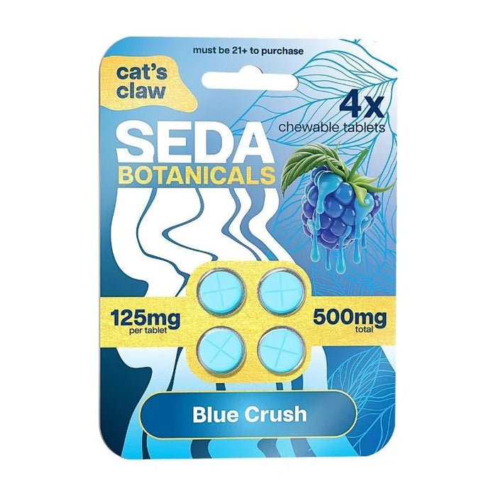 SEDA Botanicals Cat's Claw Tablets (500mg - 4 Count) - 7OH.com